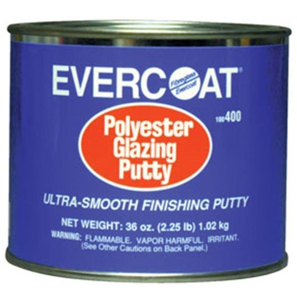 Evercoat Fibre Glass-Evercoat FIB-400 Polyester Glazing Putty; 1-Quart FIB-400